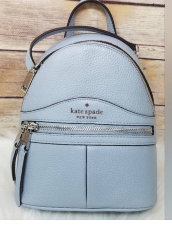 Kate Spade Karina Mini Convertible Backpack Blue Frosted main image 4
